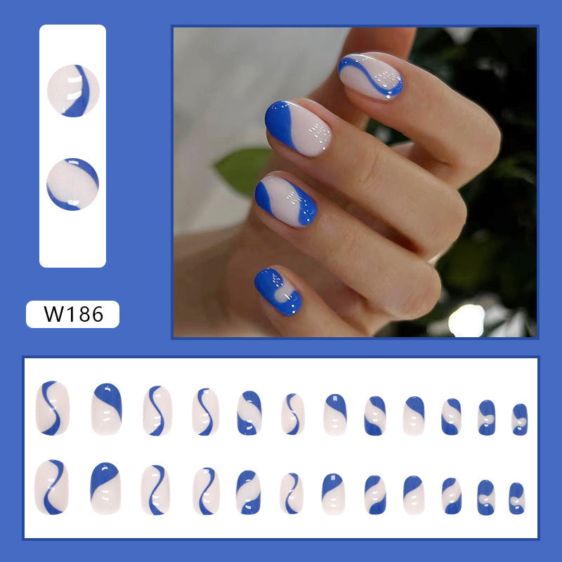 Style de commerce extérieur Fausses ongles Conseils pour porter les ongles Été Hot-seller Ballet Nail Ti