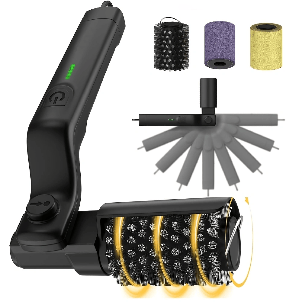 Brosse à grille rotative électrique professionnelle à haute vitesse à 3 vitesses