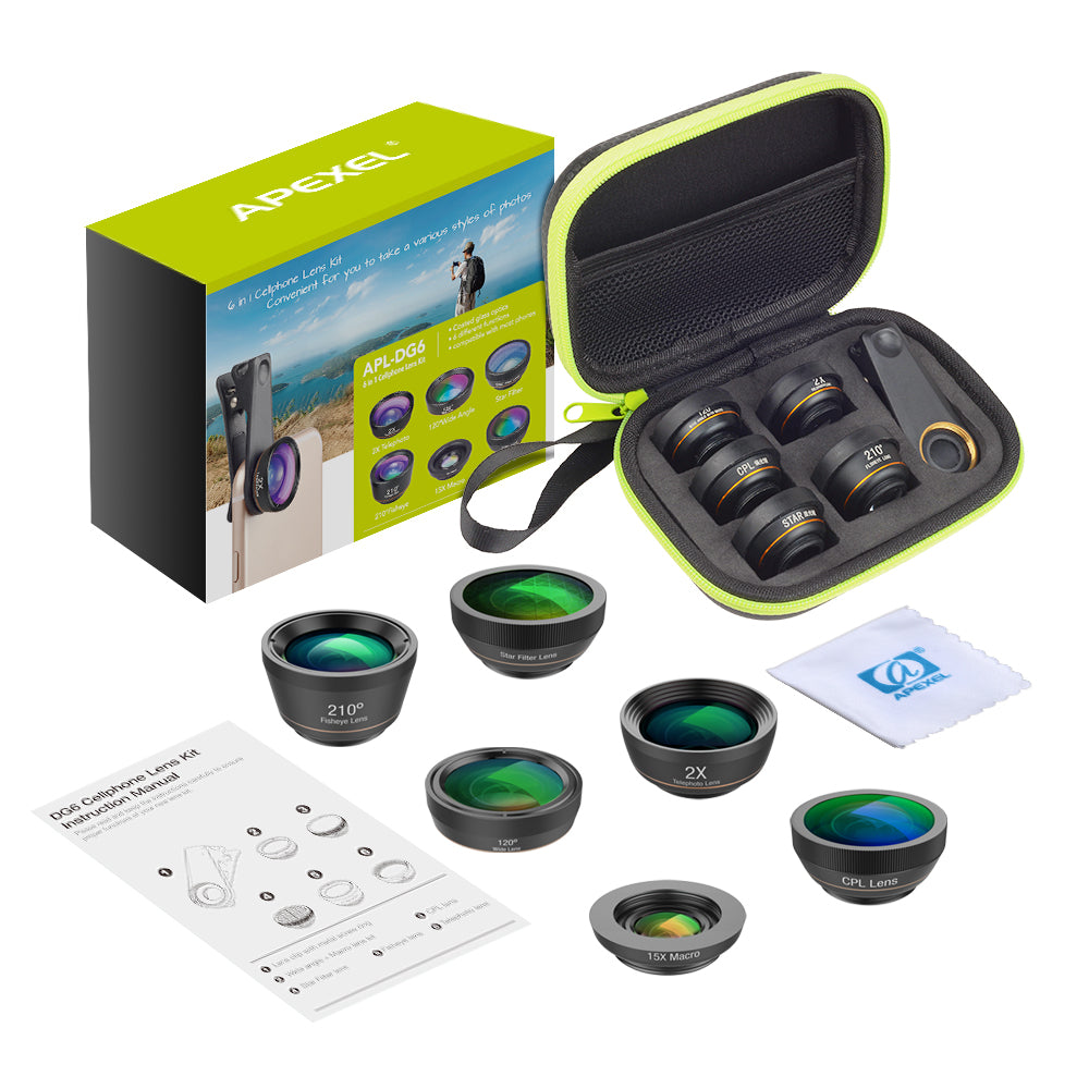 Set d'objectif mobile 6 en 1