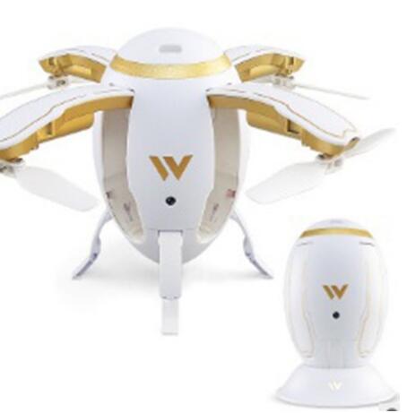 Drone d'oeuf transformable sans fil G-Sensor pliant RC Quadcopter W5 Aircaft