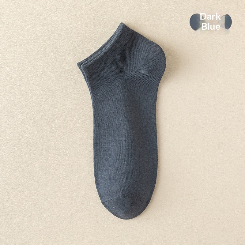 Chaussettes en coton pur Été Style mince Hommes et Couples Version