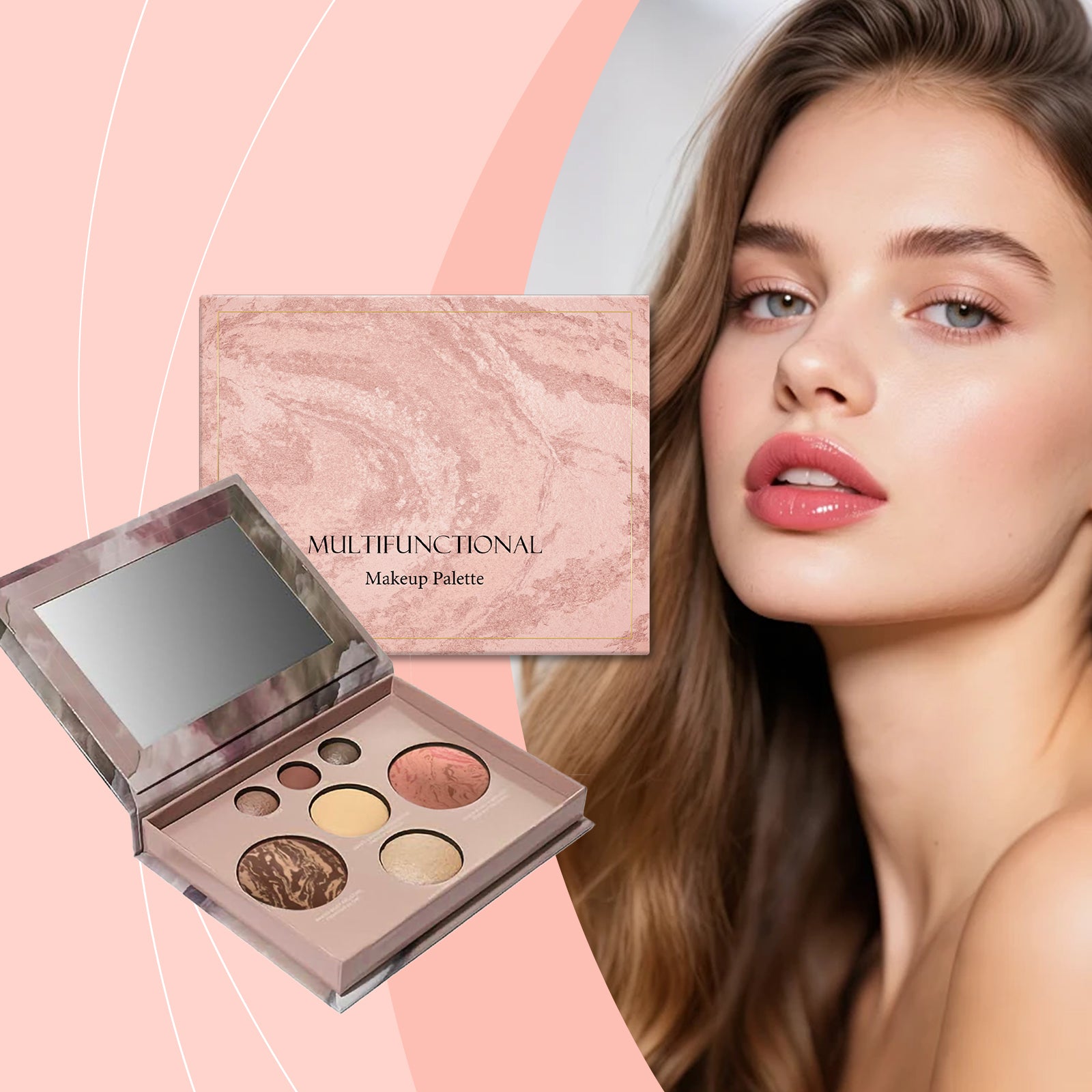 Palette de maquillage multifonctionnelle
