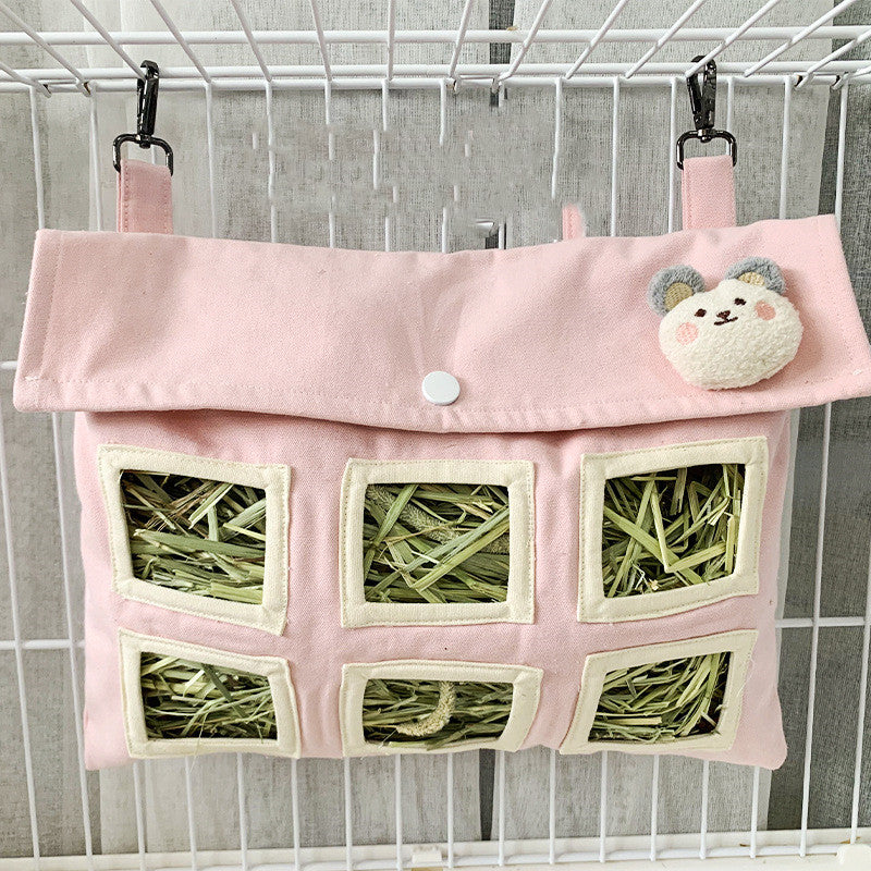 Lapin Grande Capacité Toile Paille Sac