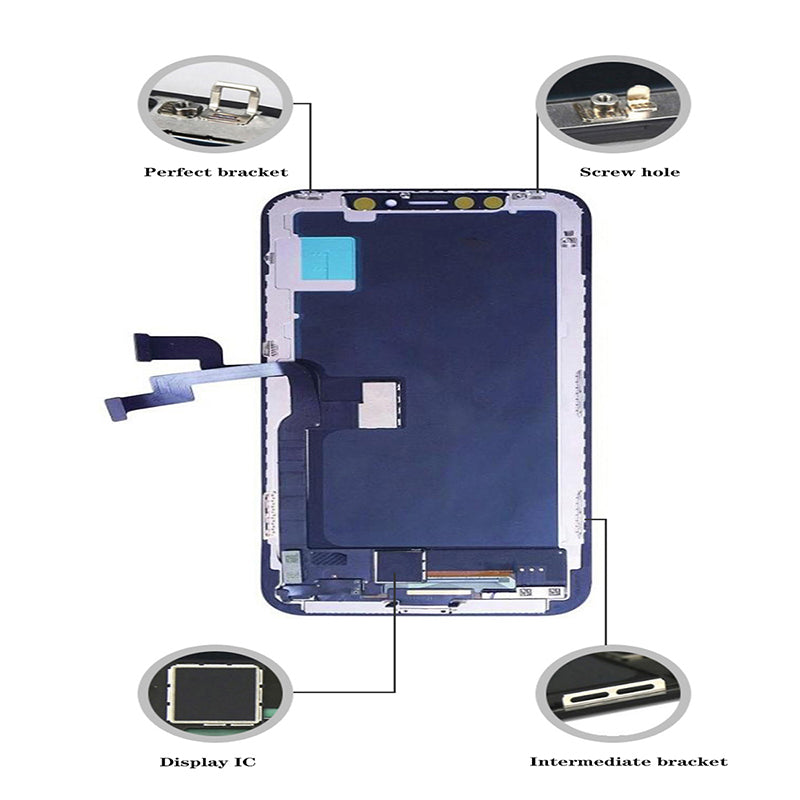 Support LCD de remplacement de téléphone mobile
