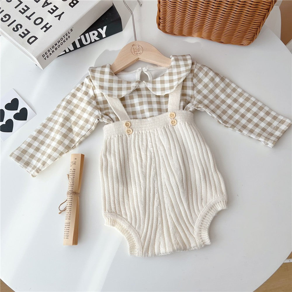 Coffret de cardigan en laine pour bébé