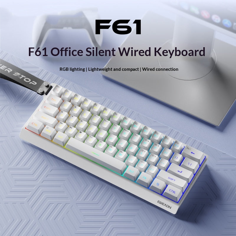 Wireless Keyboard and Mouse with a Mechanical Feel