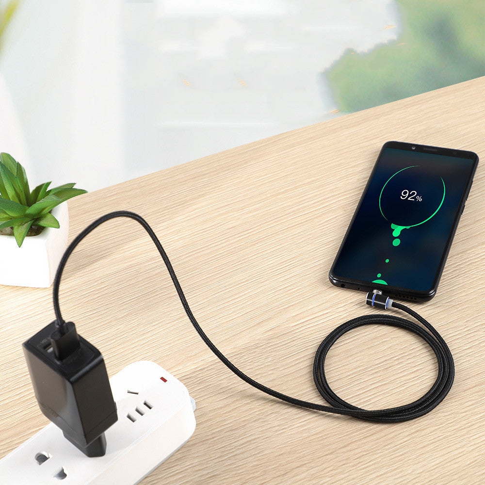 Câble magnétique LED Magnet Chargeur Câble USB & USB Type-C USB C
