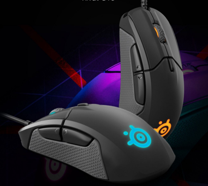 Souris de jeu mécanique d'ordinateur filaire