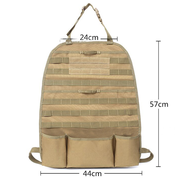 Sac de couverture d'organisateur de siège arrière universel multifonctions
