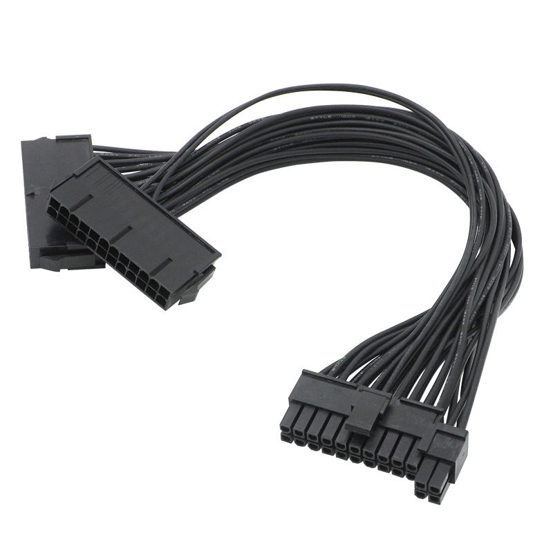 Câble de démarrage synchrone d'alimentation en double puissance Connecteur 24 broches à 4 broches