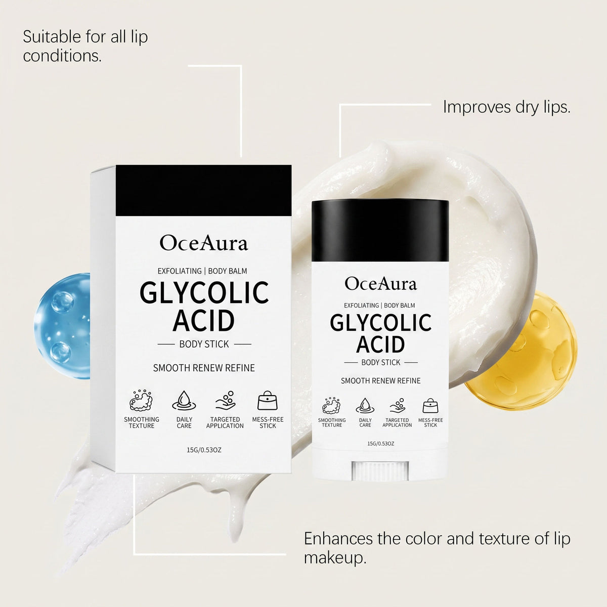 Body care stick