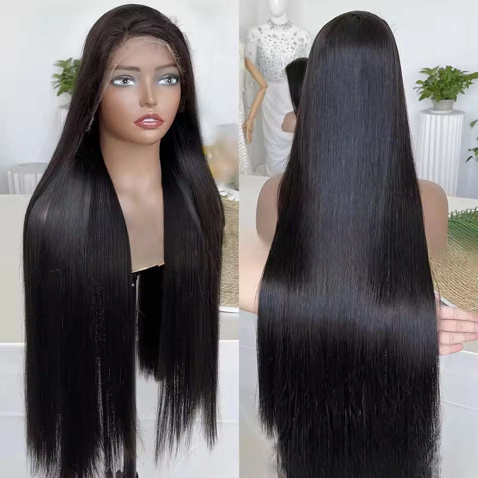 250 Densité SDD Perruque de cheveux humains avec un front de dentelle 13x4