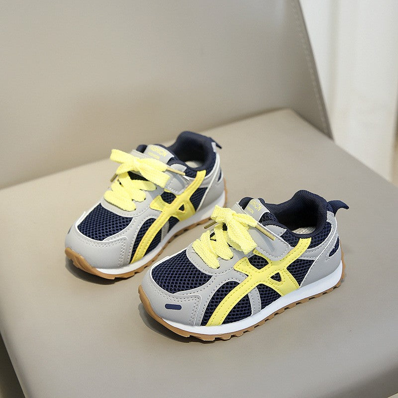 Automne Arrivée Garçons Soft Sole Comfort Sneakers Style coréen Mode Versatile filles Casual