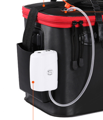 EVA sac de pêche portable pliant Thicken Live Fishing Box Tank Bucket Camping Fishing Tack