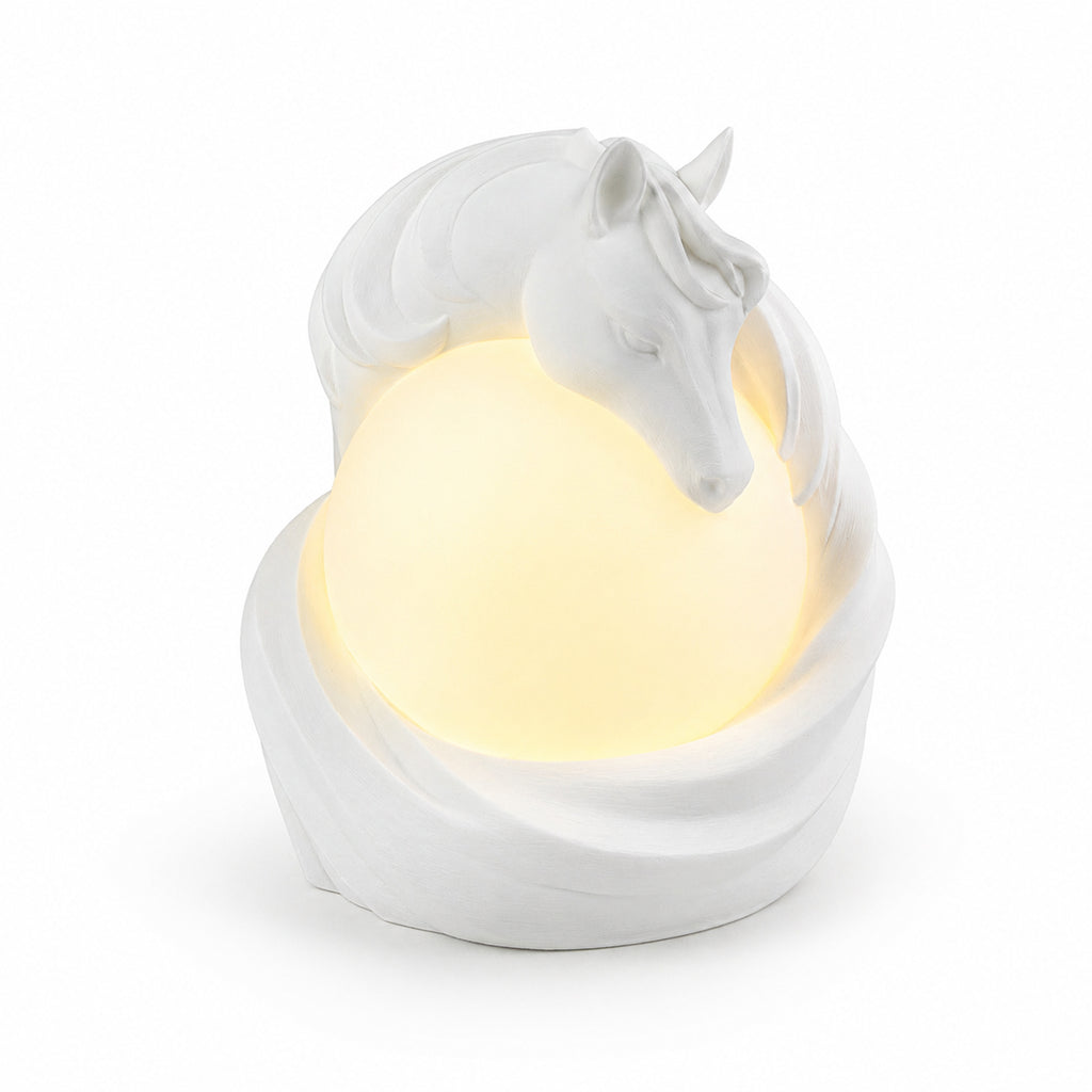 Lampe de table 3D Imprimée Cheval Ambient