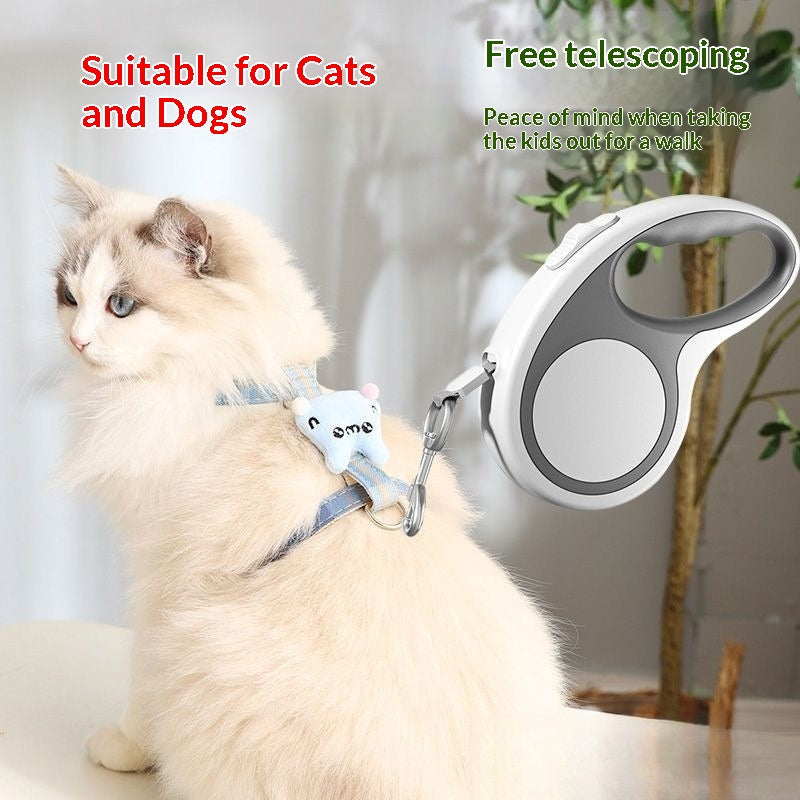 Automatique Retractable chien et chat laisse pour animaux de compagnie