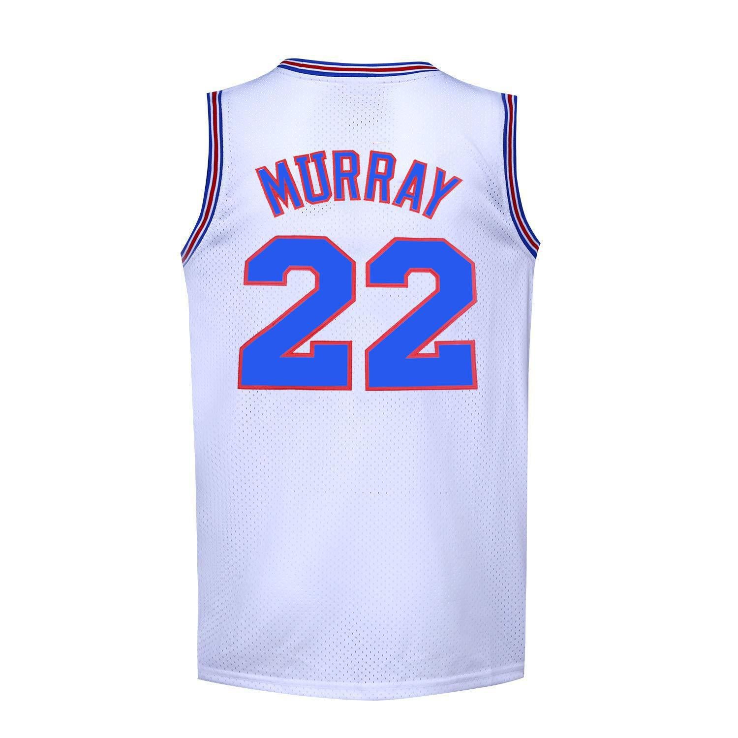 Space Movie Jersey Broderie Retro Basketball Porter