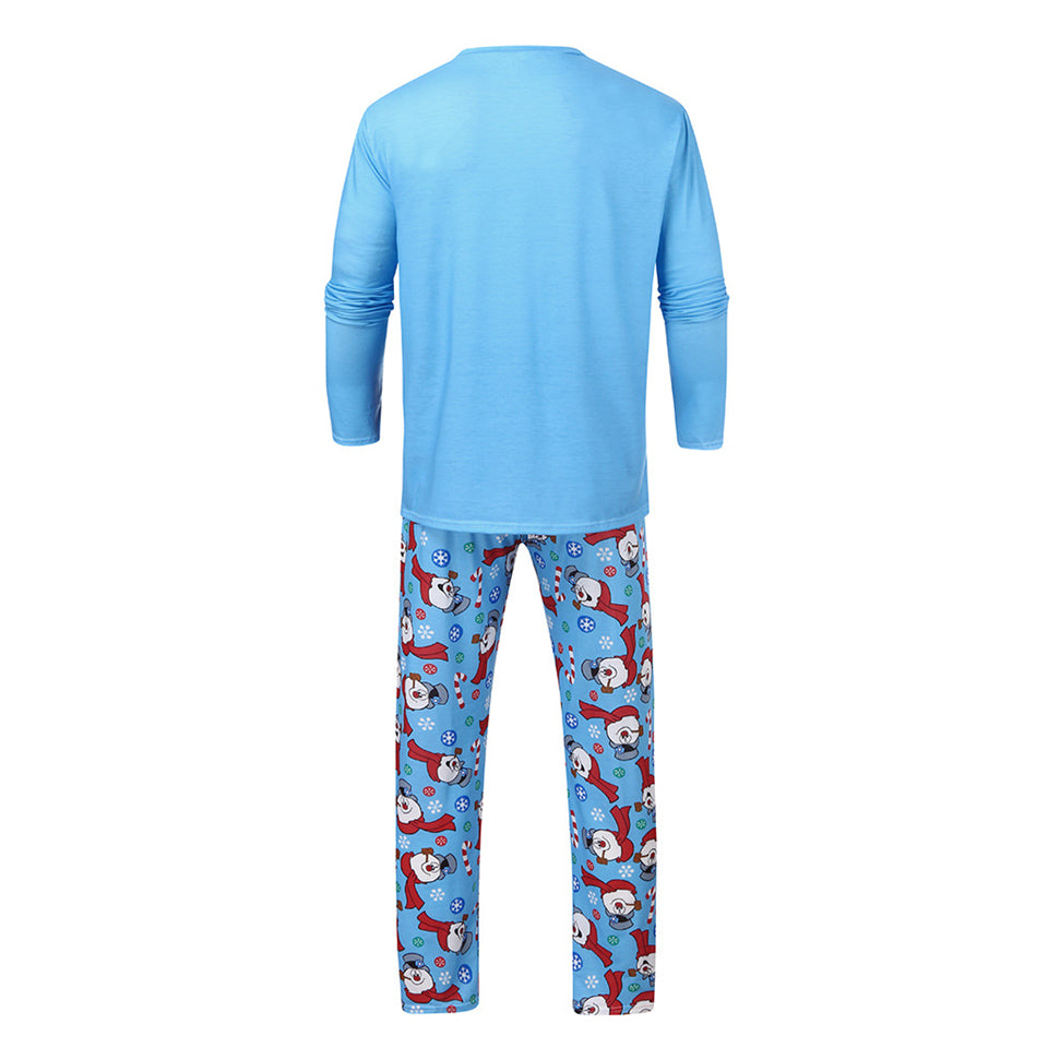 Pyjama à manches longues imprimé de Noël