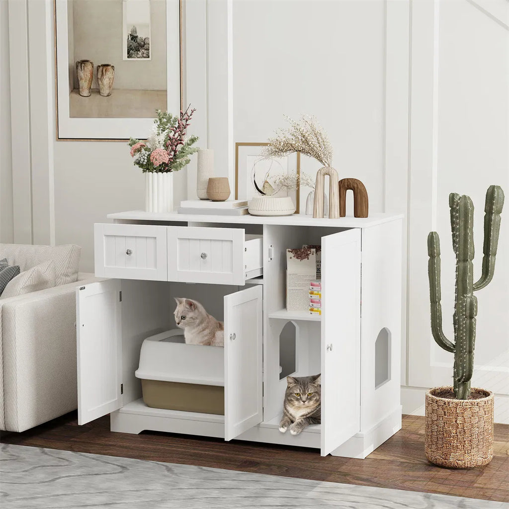 Boîte à litière pour chats