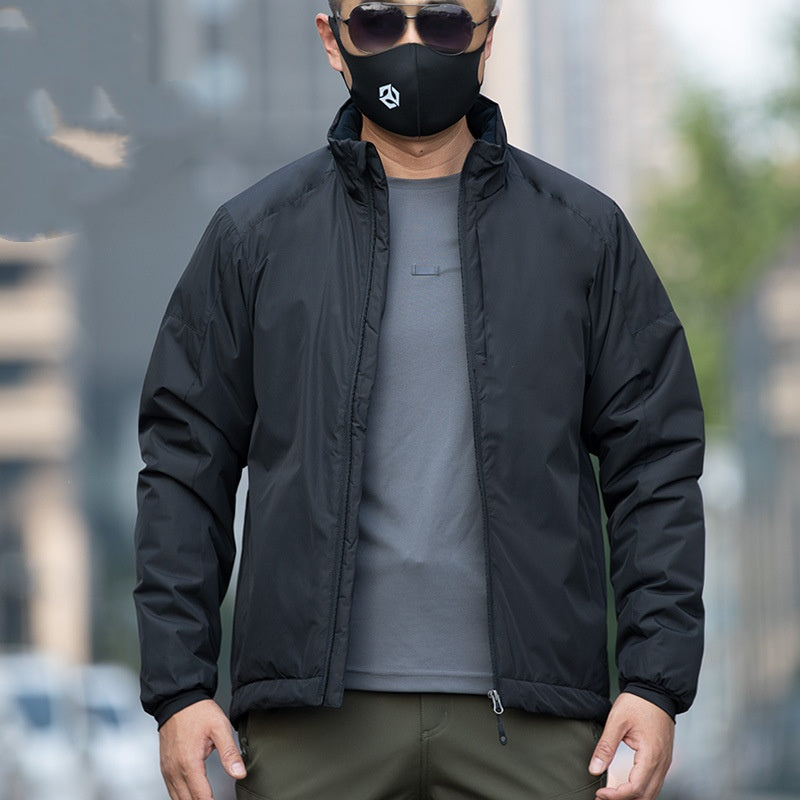 Angken Thermal Reflection Tactical Cotton rembourré Veste Homme Automne et Hiver Windproof