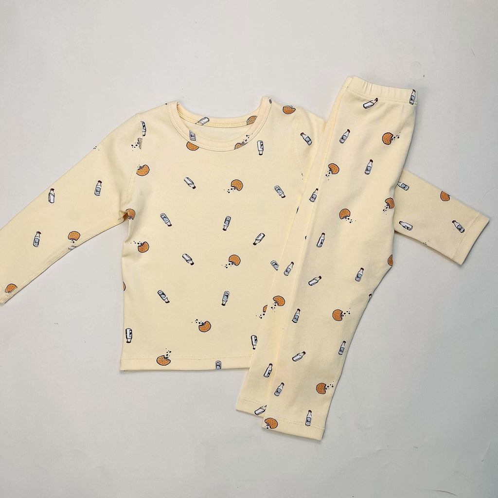 Mode Vêtements à la maison Pyjama Imprimer Costume parent-enfant