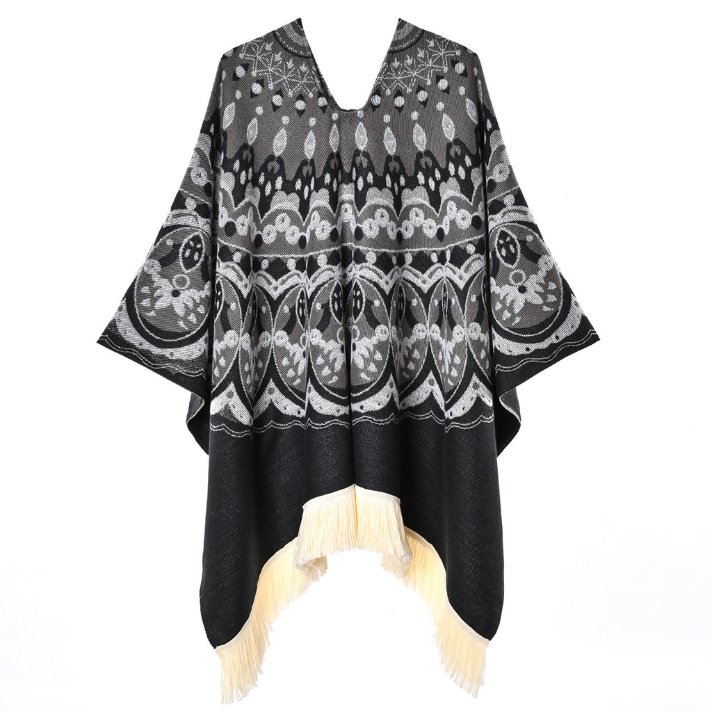 De style bohème Vintage Tassel Châl