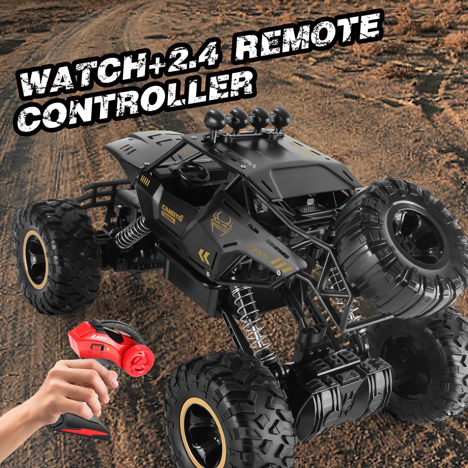 TEMU ne peut pas vendre. UK Rc voiture Rock Crawler rechargeable hors route camion 4WD