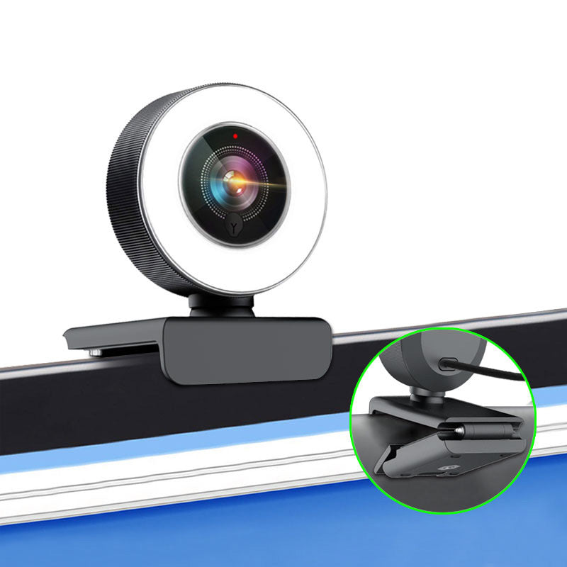 USB 1080P auto focus AF remplir lumière caméra beauté