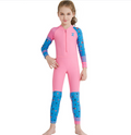 Costume de plongée à séchage rapide pour enfants filles garçons avec un costume de plongée à manches longues nage