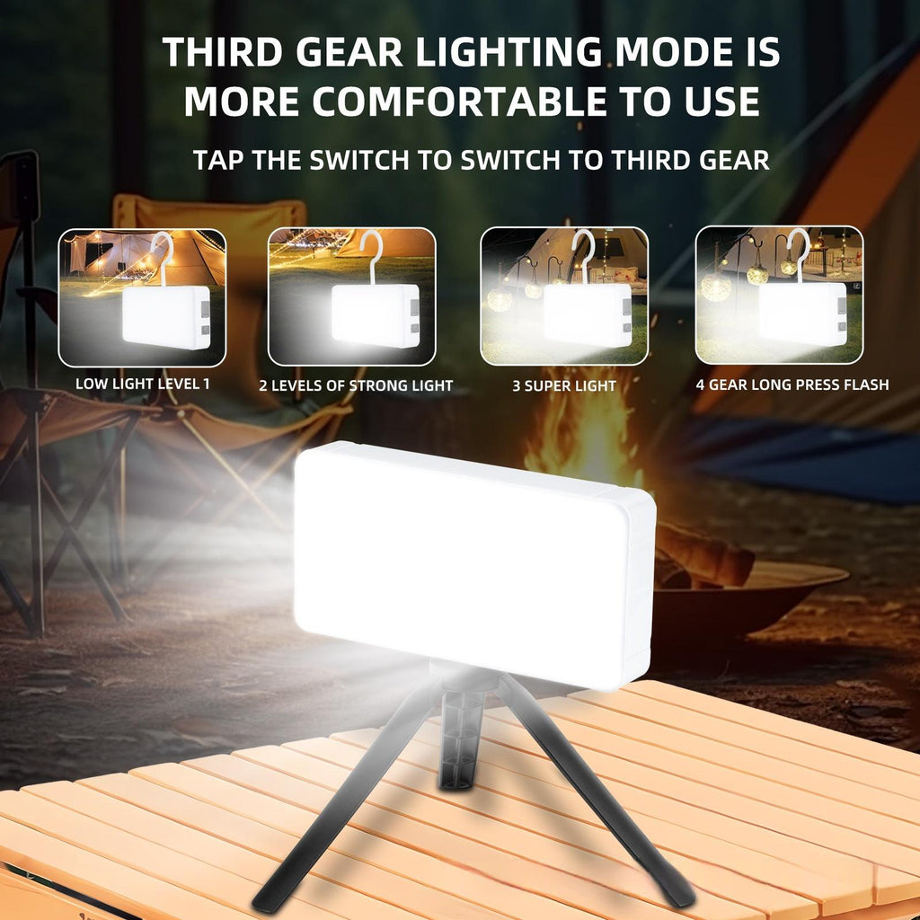 Lampe de camping avec longue durée de vie de batterie