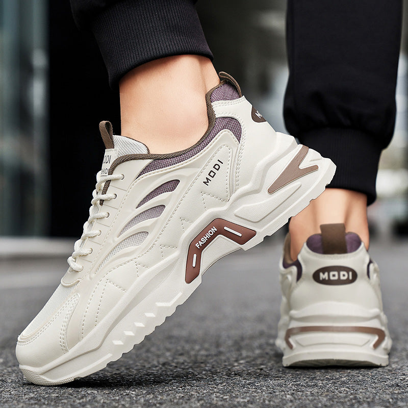 Hommes Légèrement respirant Hauteur de chunky Augmentation Sneakers papa