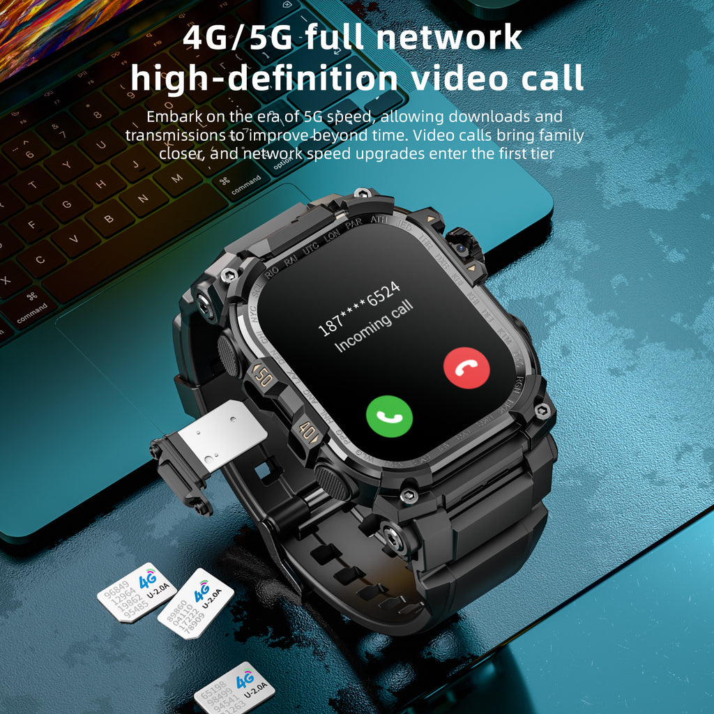 APPLLP 7 MAX Écran généreux Smart Watch Wifi Caméra de retrait