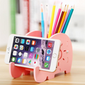 Multi-fonction stylo support créatif étudiant dessin animé enfants bureau petite boîte de stockage
