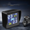Moniteur de pression des pneus de moto solaire