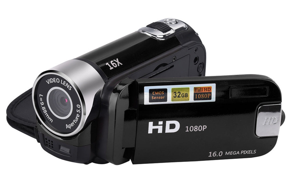 1080p Caméra cadeau pour enfants 16 millions de Pixels Caméra numérique HD