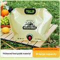 Sac de stockage d'eau portable jaune-8L-1 pièce