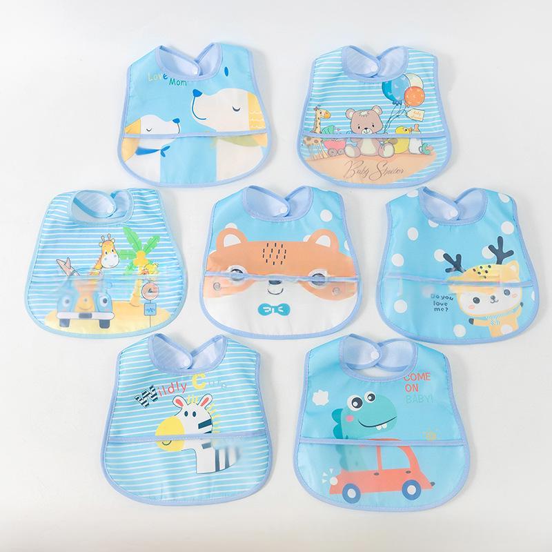 Bibs pour enfants Sans manches Veste de style Back-to-front Garment