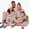 Costume à manches longues parent-enfant de Noël