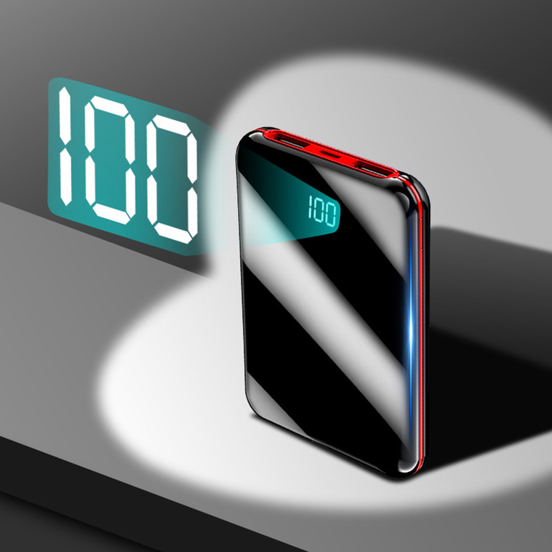 Mini banque d'alimentation LCD