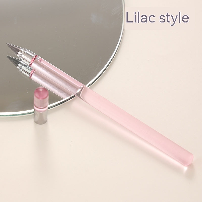 Acrylique Transparent Rod Eternal Crayon Aiguillage-libre