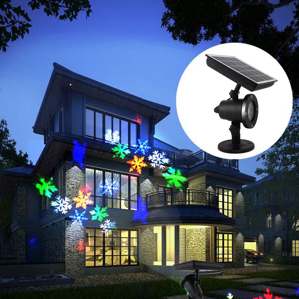Lampe à neige de jardin