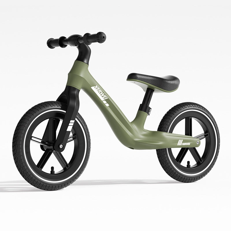 Kids' pedal-less parallel car