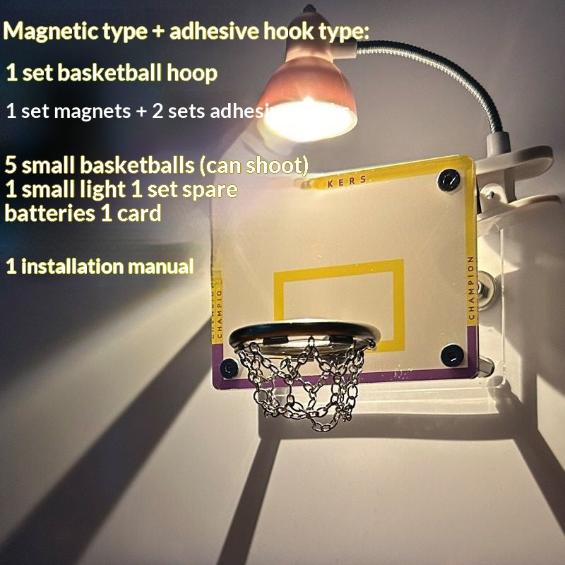 Basketball Hoop Mini Tir Panier Lumière de nuit