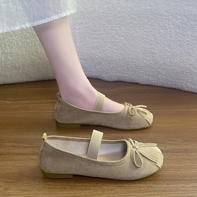Femmes Vintage Split Toe Flats Matching Daily