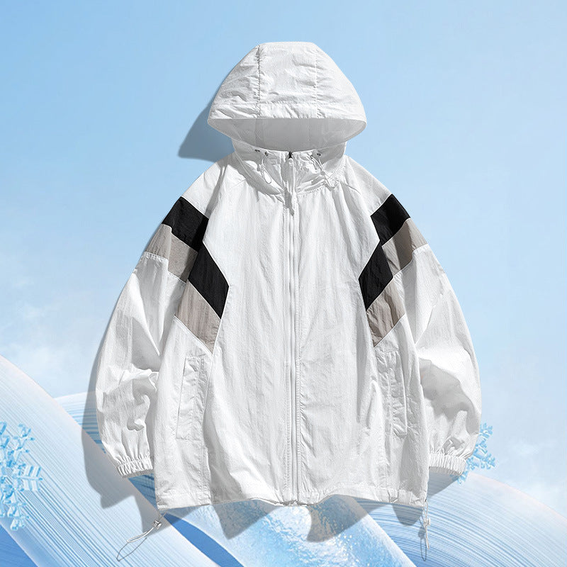 Outdoor été patchwork mince couple style pour les adolescents