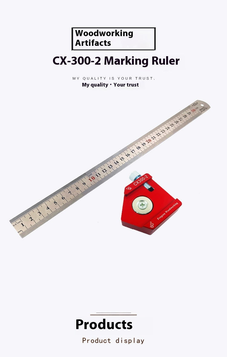 CX300-2 Outil de mesure des règles de linéation pour le travail du bois