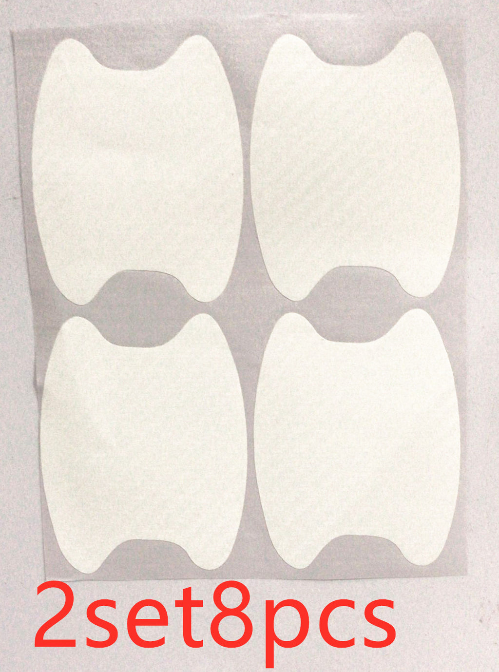 Stickers Poignée de Voiture 4pcs en fibre de carbone