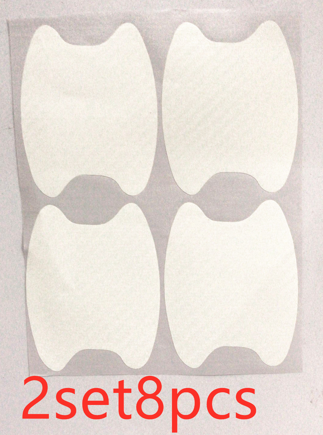 Stickers Poignée de Voiture 4pcs en fibre de carbone