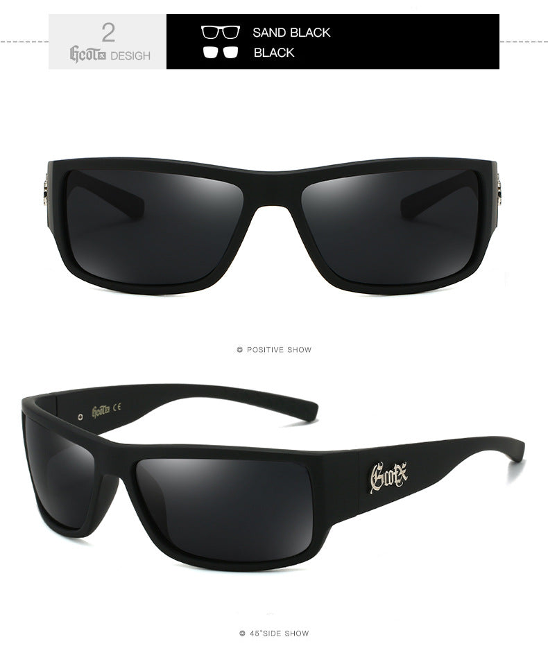 Lunettes de soleil Polarisées Hip-hop Fashion