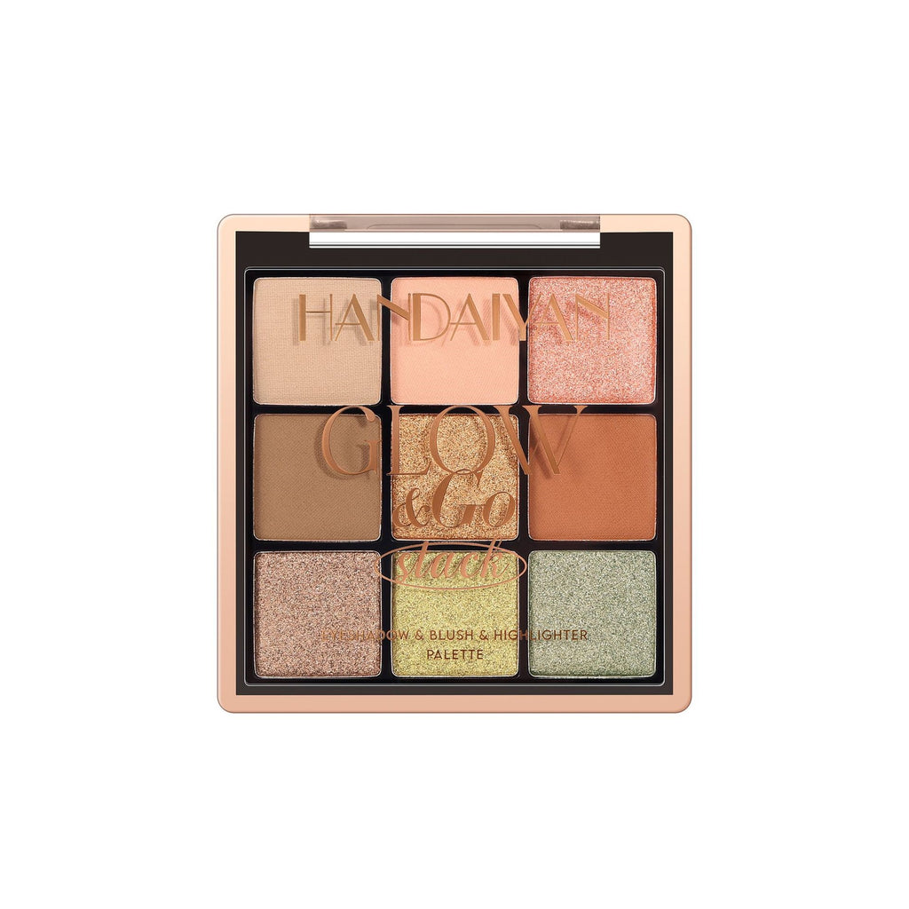 Eye Shadow Blush mise en évidence trois-en-un plaque complète